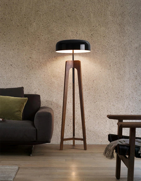 Floor Lamp - Pileo Porada Solid Wood Tripod LED Lamp SW-36210478 - SWEET-LIGHTS