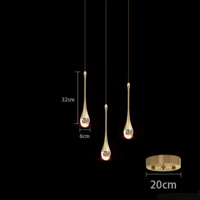 Pendant Light - Modern Bubble Crystal Indoor Hanging Lamp For Dining Room Bedroom Cafe SW-36210003 - SWEET-LIGHTS