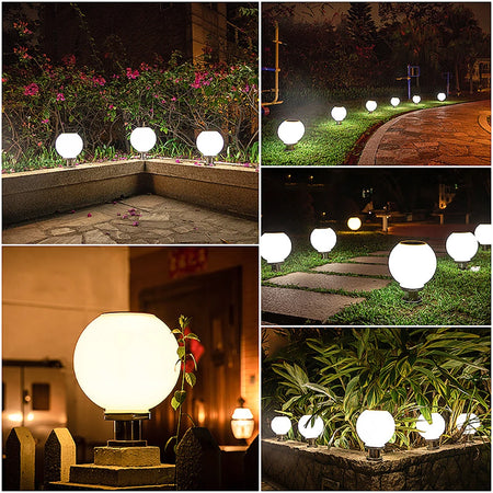 Outdoor Light - Solar Light Outdoor Fixtures Round Ball Lamp SW-36210457 - SWEET-LIGHTS