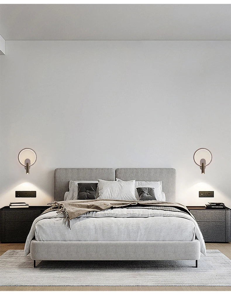 Wall Light - Minimalist Bedside Reading Lamp with Spotlights SW-36210345 - SWEET-LIGHTS