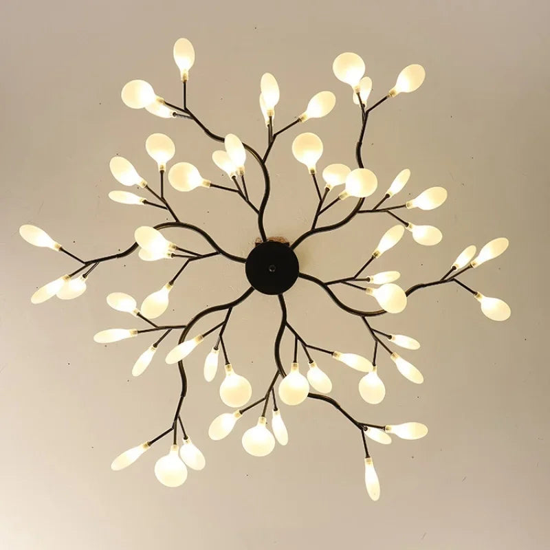 Pendant Light - Nordic G4 Led Chandelier Modern Branch Gold Black SW-36210678 - SWEET-LIGHTS