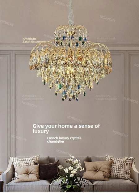 Chandelier - Home Decoration Crystal Chandelier Luxury Villa Lighting SW-36210458 - SWEET-LIGHTS