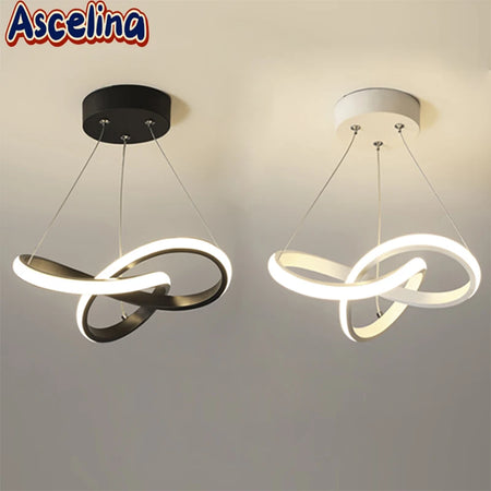 Pendant Light - LED Line Pendant Light Modern 24/30cm Aluminium Hanging Lamps For Indoor Illumination SW-36210567 - SWEET-LIGHTS