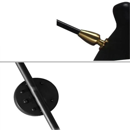 Floor Lamp - Serge Mouille 3-arm Designer Tripod LED Lamp SW-36214890 - SWEET-LIGHTS