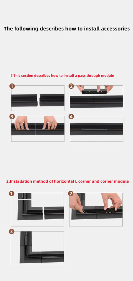 Spotlight - Magnetic Track Light Grille Flood Lamp DC48V Indoor Living SW-36210345 - SWEET-LIGHTS
