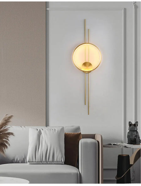 Wall Light - Minimalist Postmodern Wall Lamp for Living Room Bedroom Nordic Modern Aisle SW-36210346 - SWEET-LIGHTS