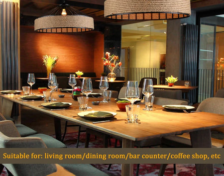 Pendant Light - Vintage Hemp Rope LED Industrial Chandelier SW-36210347 - SWEET-LIGHTS