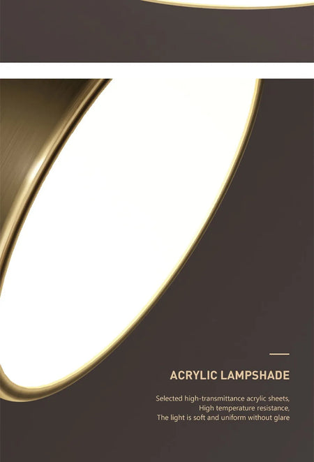 Ceiling Light - Modern LED Copper Decor Fixture for Home SW-36210579 - SWEET-LIGHTS