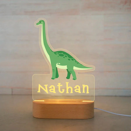 Children Lighting - Personalized Animal Night Light Custom Name Acrylic Lamp for Kids Bedroom SW-36210346 - SWEET-LIGHTS