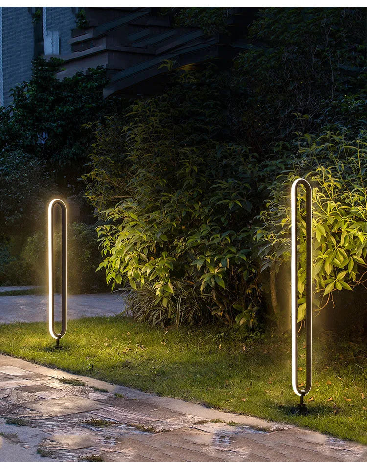 Outdoor Light - LED Lawn Lamp AC110V 220V Waterproof Minimalist Round Garden Lighting SW-36210457 - SWEET-LIGHTS