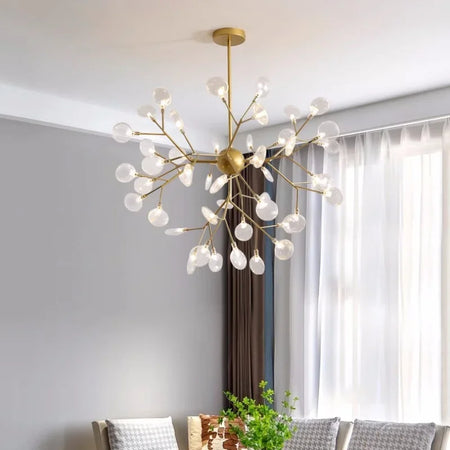 Pendant Light - Nordic G4 Led Chandelier Modern Branch Gold Black SW-36210678 - SWEET-LIGHTS