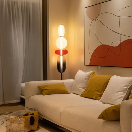 Floor Lamp - Italian Colored Glass LED Designer Light SW-36210458 - SWEET-LIGHTS