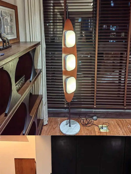 Floor Lamp - Promotional Modern Wooden LED Light H160CM SW-36210578 - SWEET-LIGHTS