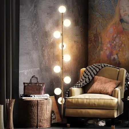 Floor Lamp - Modern LED Living Room Bedside Lamp Glass Ball Nordic Bedroom SW-36210123 - SWEET-LIGHTS