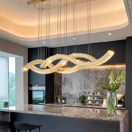 Pendant Light - Modern Crystal Indoor Lighting for Living Room SW-36210457 - SWEET-LIGHTS