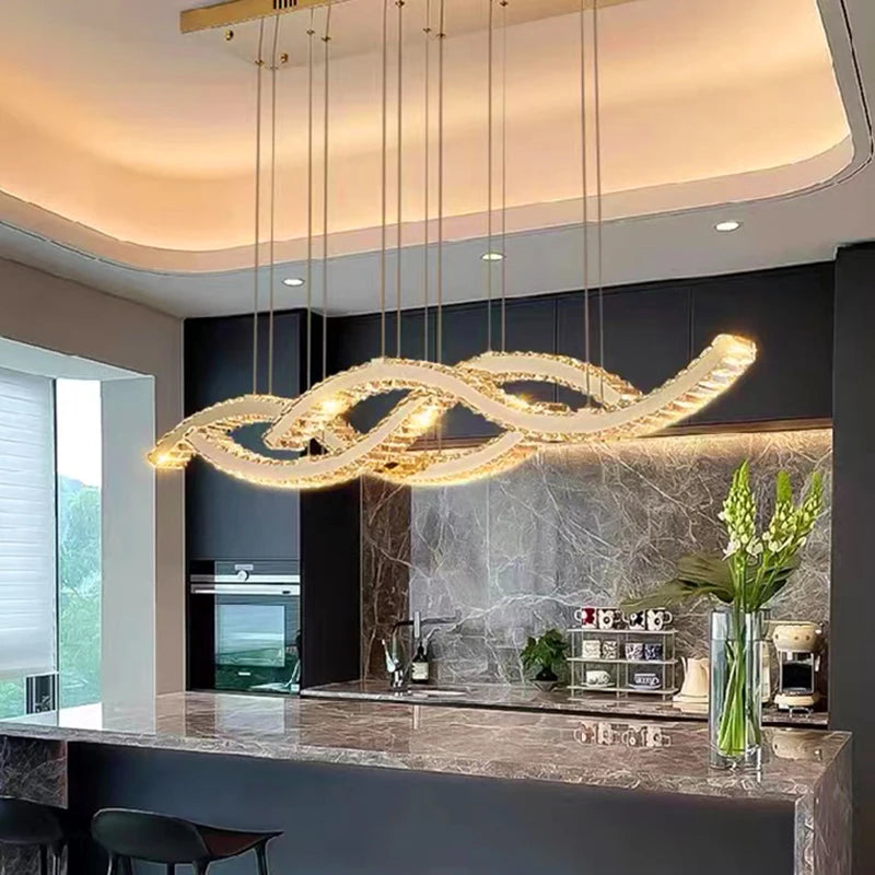 Pendant Light - Modern Crystal Indoor Lighting for Living Room SW-36210457 - SWEET-LIGHTS