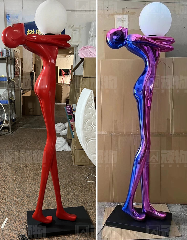 Floor Lamp - Creative Art Character-shaped Sculpture LED Lights SW-36214978 - SWEET-LIGHTS