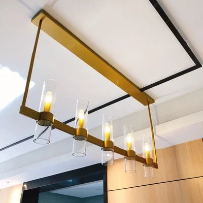 Pendant Light - Retro American Chrome Black Gold LED Chandelier Lighting Fixtures For Foyer SW-36210458 - SWEET-LIGHTS