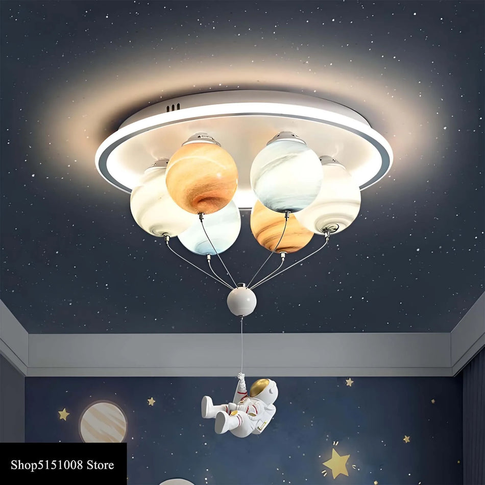 Children Lighting - Modern Astronaut LED Ceiling Light for Kids Room Decor SW-36210438 - SWEET-LIGHTS