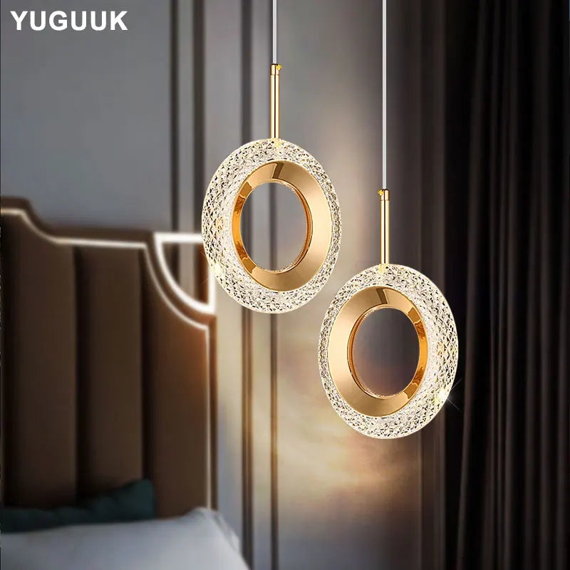 Pendant Light - Nordic Ring LED Indoor Hanging Lamp Room Decor SW-36210234 - SWEET-LIGHTS