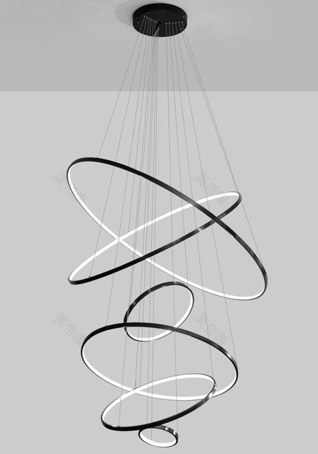 Chandelier - Modern Home Decor LED Pendant Light for Staircase SW-36210346 - SWEET-LIGHTS
