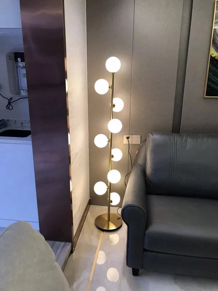 Floor Lamp - Modern LED Living Room Bedside Lamp Glass Ball Nordic Bedroom SW-36210123 - SWEET-LIGHTS