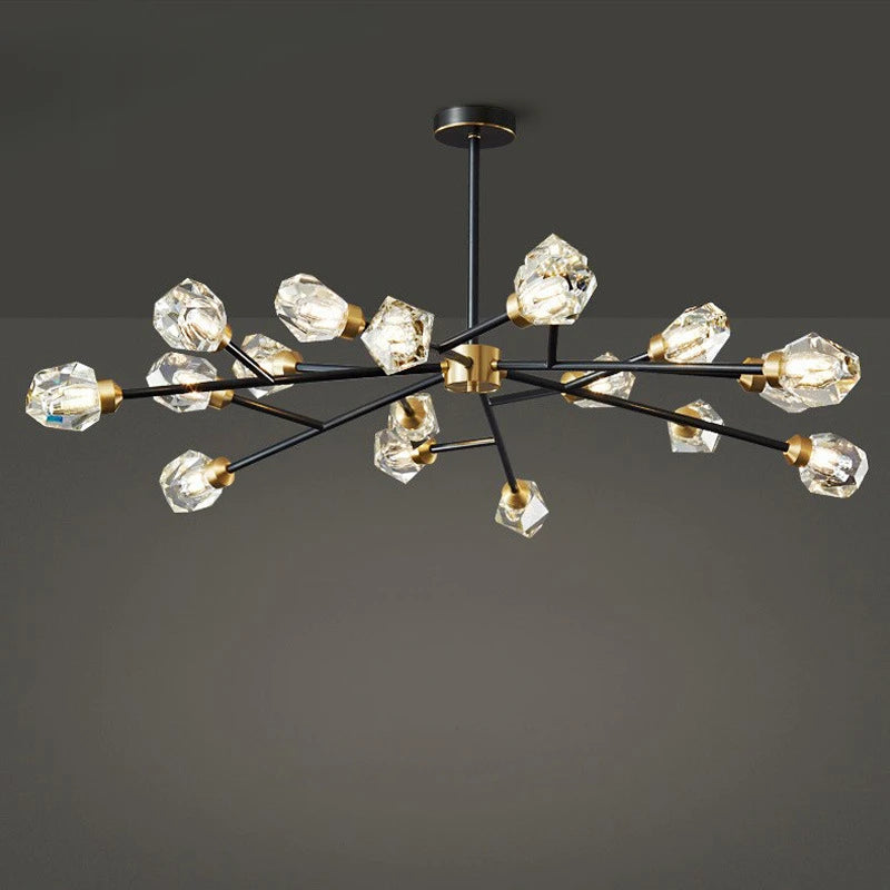 Pendant Light - Nordic All-Copper Molecular Chandelier LED SW-36210347 - SWEET-LIGHTS