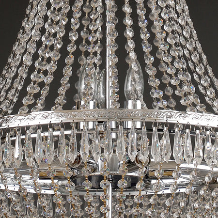 Chandelier - LED Pendant Light Luxury European-Style Crystal SW-36210123 - SWEET-LIGHTS