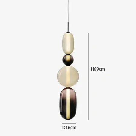 Pendant Light - Modern Candy Glass Italian Hanging Lamp for Loft Kitchen and Restaurant Decor SW-36210345 - SWEET-LIGHTS