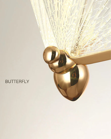 Pendant Light - Nordic Colorful Butterfly LED Pendant Lamps for Home Bedroom Living Room Indoor Golden Lighting SW-36210478 - SWEET-LIGHTS