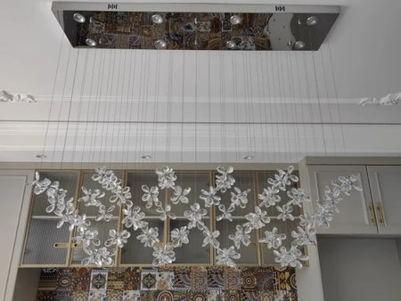 Pendant Light - Luxury Crystal Pendant Lamp for Dining Hall SW-36210345 - SWEET-LIGHTS