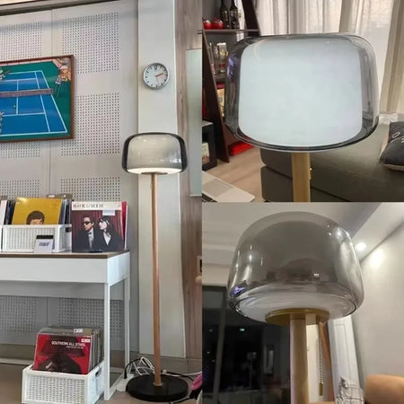 Floor Lamp - New Nordic Modern LED Minimalist Wooden Glass SW-36210347 - SWEET-LIGHTS