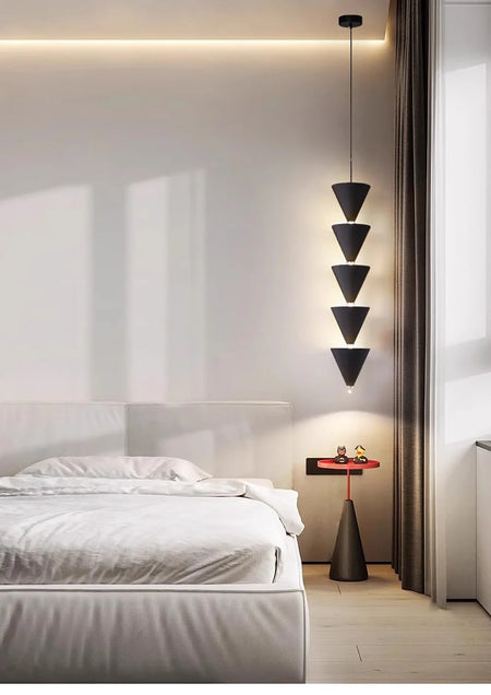 Pendant Light - Scandinavian Simple Style Bedroom Chandelier SW-36210458 - SWEET-LIGHTS