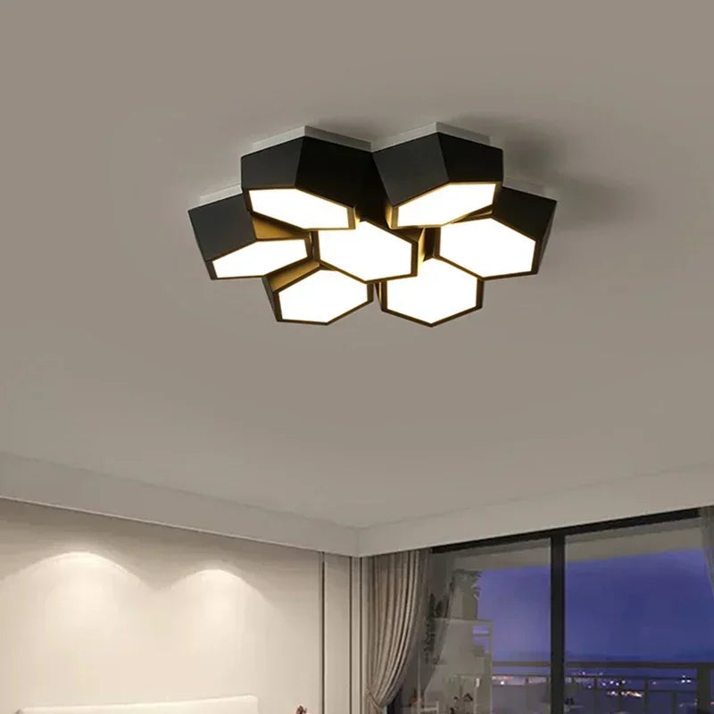 Ceiling Light - Nordic Designer Honeycomb Ceiling Lamp LED Alloy SW-36210345 - SWEET-LIGHTS