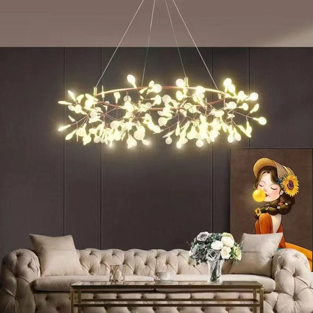 Pendant Light - Nordic Modern Firefly Chandelier Black Gold SW-36210753 - SWEET-LIGHTS