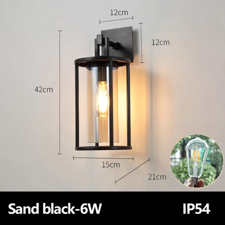 Outdoor Light - Minimalist Waterproof Wall Lamp for Garden SW-36210345 - SWEET-LIGHTS