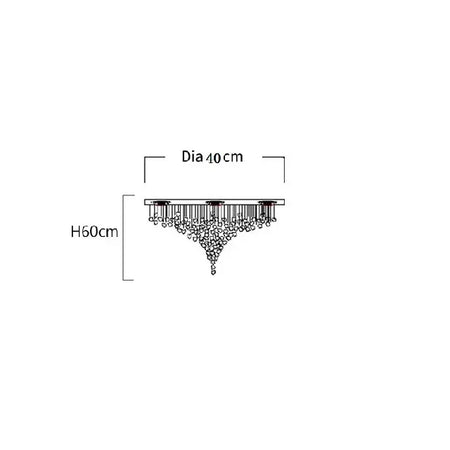 Chandelier - Modern Stone Crystal LED Chandelier Large Luxury Staircase Living Room Light Fixture SW-36210457 - SWEET-LIGHTS