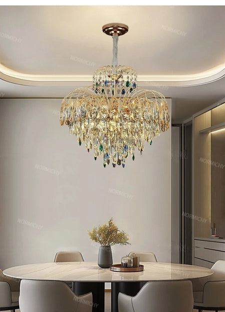 Chandelier - Home Decoration Crystal Chandelier Luxury Villa Lighting SW-36210458 - SWEET-LIGHTS