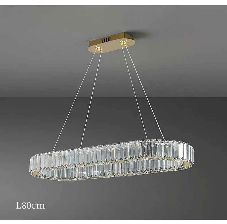 Pendant Light - Led Luxury Crystal Ceiling Pendant Lamp for Living Room and Dining SW-36210347 - SWEET-LIGHTS