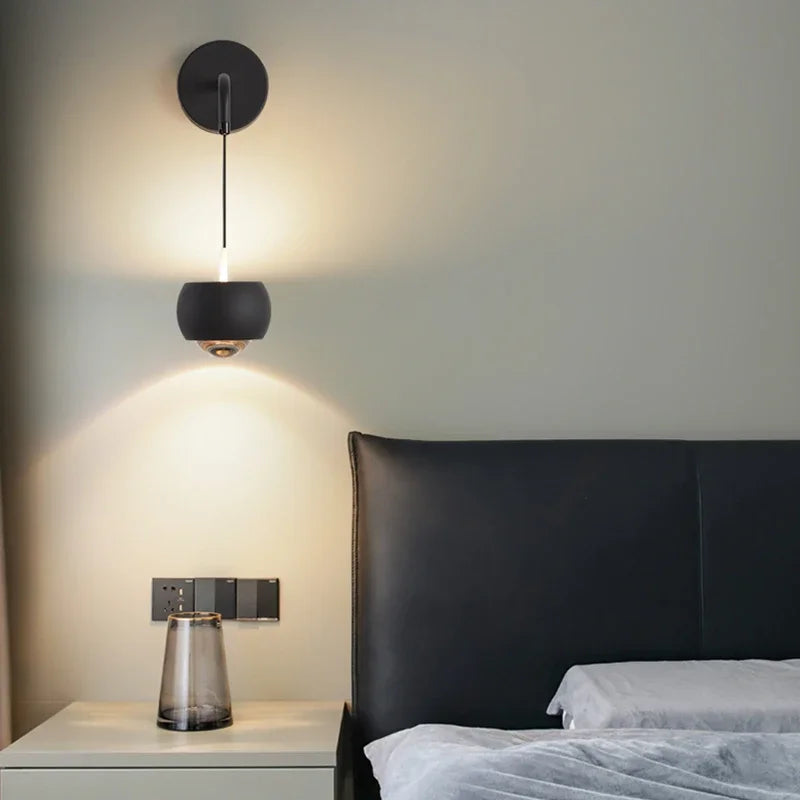 Wall Light - BELLE Contemporary Wall Lamp Indoor Living Room Bedroom Bedside Lamp Nordic Art Hotel Corridor Hallway Wall Lamp SW-36210349 - SWEET-LIGHTS