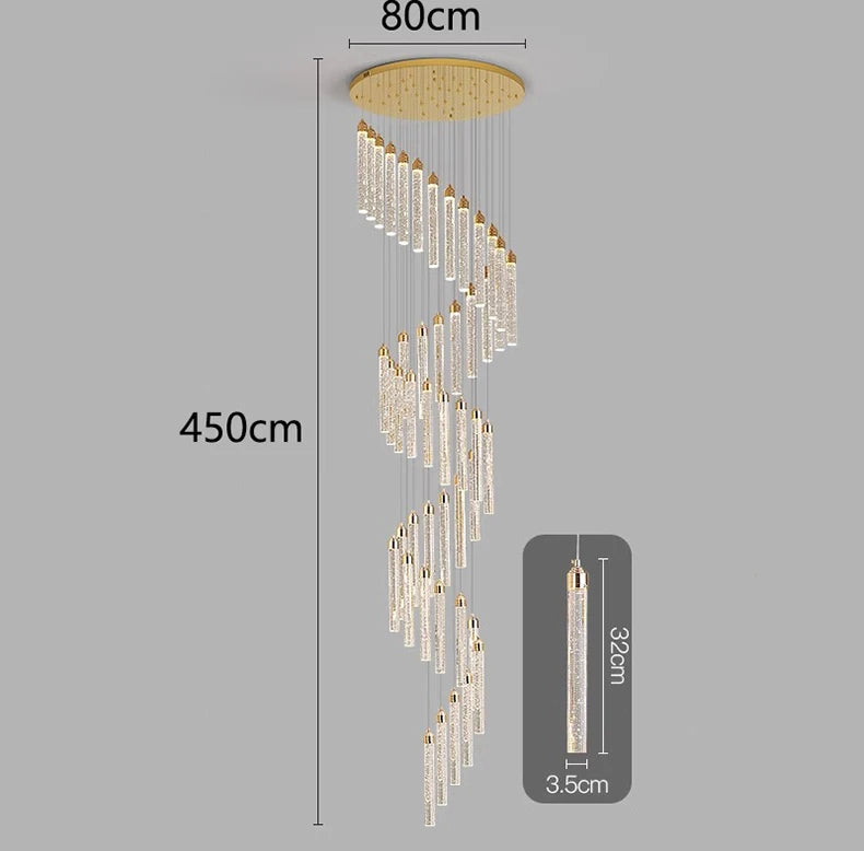 Chandelier - Nordic Home Decoration Stair Chandelier Ceiling Light SW-36210789 - SWEET-LIGHTS