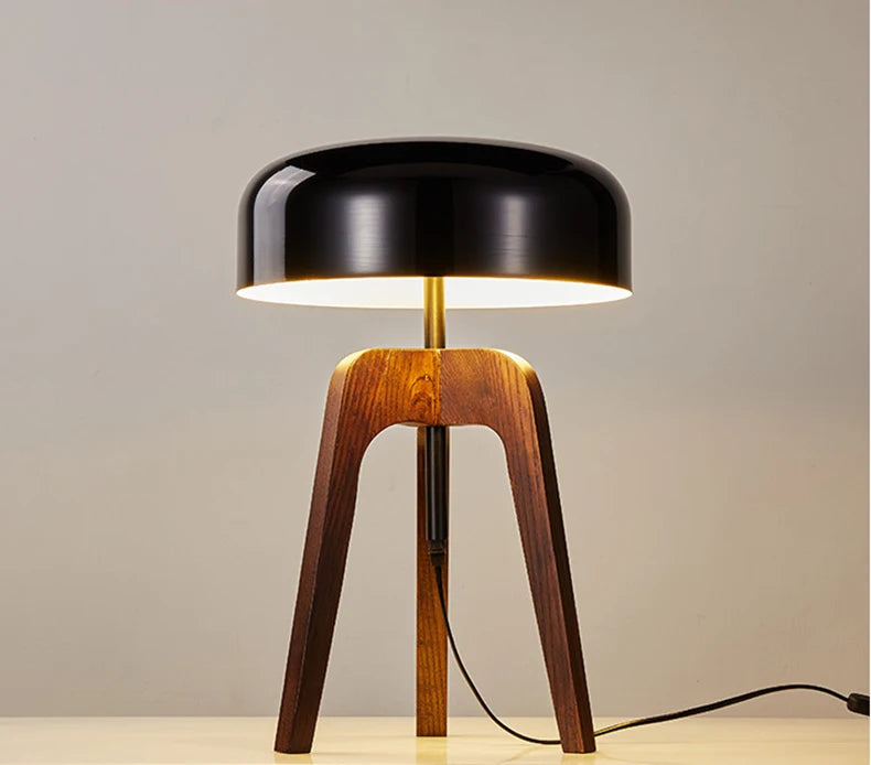 Floor Lamp - Pileo Porada Solid Wood Tripod LED Lamp SW-36210478 - SWEET-LIGHTS
