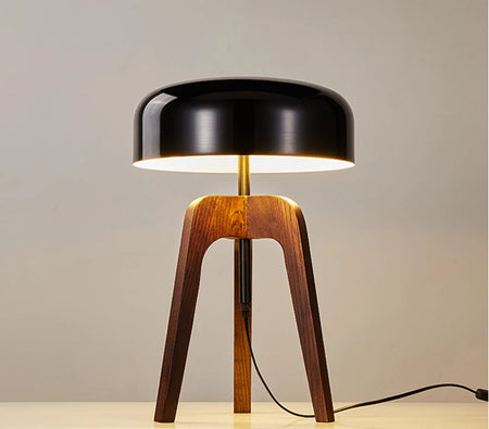 Floor Lamp - Pileo Porada Solid Wood Tripod LED Lamp SW-36210478 - SWEET-LIGHTS