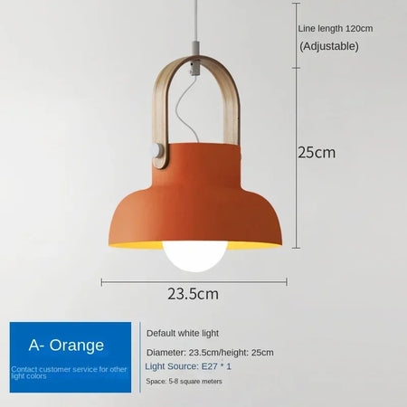 Pendant Light - Nordic Loft LED Iron Macaron Lamp Fixtures SW-36210347 - SWEET-LIGHTS