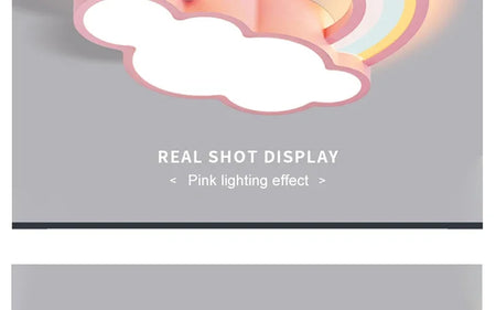 Children Lighting - Ceiling Lamp Cartoon Rainbow Clouds for Boys and Girls SW-36210354 - SWEET-LIGHTS