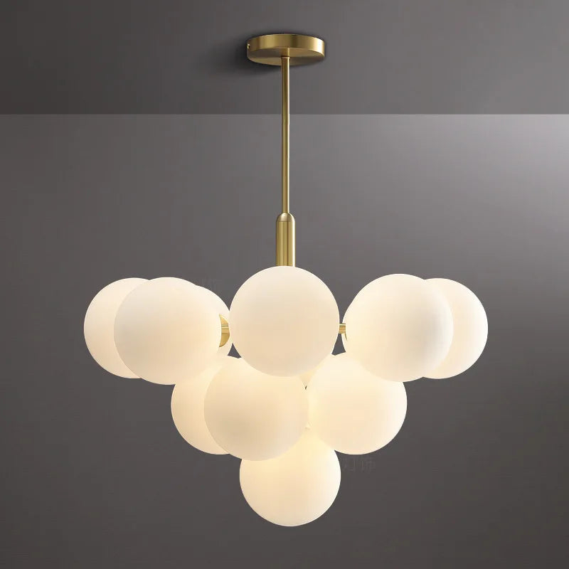 Pendant Light - Nordic Minimalist Glass Ball LED Chandelier for Home Decor SW-36210457 - SWEET-LIGHTS