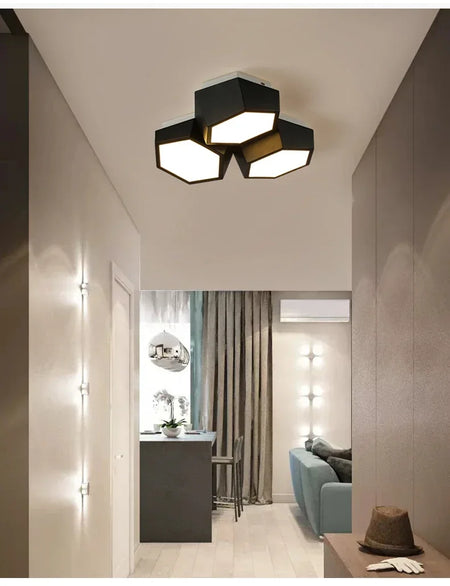 Ceiling Light - Nordic Designer Honeycomb Ceiling Lamp LED Alloy SW-36210345 - SWEET-LIGHTS