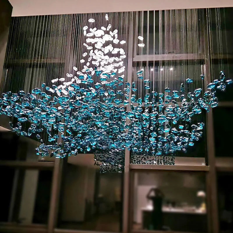 Chandelier - Modern Hanging Lights Hotel Lobby Pendant Lamp SW-36210456 - SWEET-LIGHTS