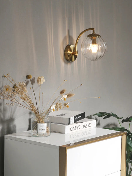 Wall Light - Modern Led Glass Wall Lamp Nordic Minimalist Sconce for Living Bedroom Kitchen Fixture SW-36210923 - SWEET-LIGHTS