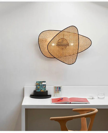 Floor Lamp - Knitting Rattan LED Lighting Nightlight for Living Room and Bedroom SW-36210346 - SWEET-LIGHTS